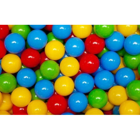 Кульки 60шт d60мм + 30шт d80мм, м'які, в сумці 30*30см, ТМ KINDER WAY, Україна