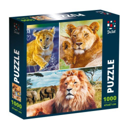Пазли "Lion family", ТМ Vladi Toys, Україна.
