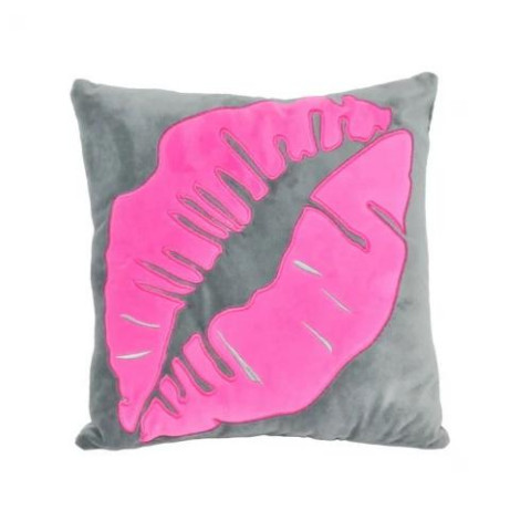 Мягкая игрушка подушка  Pink Lips, В Пак. 35*35см, Tigres (ПД-0369)