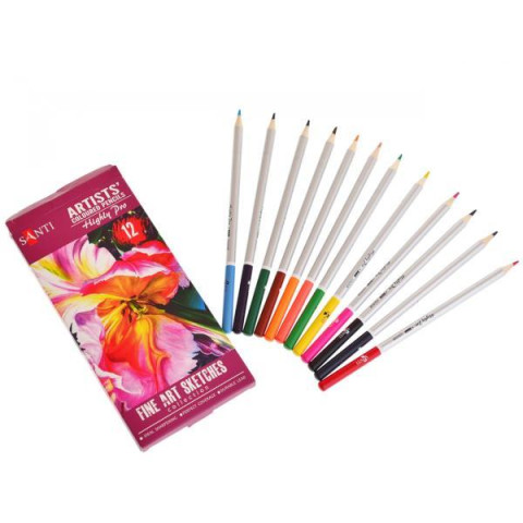 Набор художественных цветных карандашей 