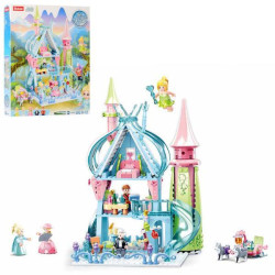 Конструктор SLUBAN Замок, парк развлечений, фигурки, 447дет, в кор. 33,5*42,5*6,5см 