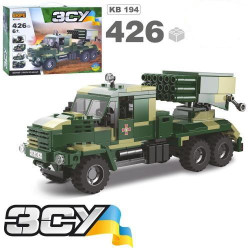 Конструктор LIMO TOY військова техніка, 426 дит., в кор. 45*33*7см , арт: KB194