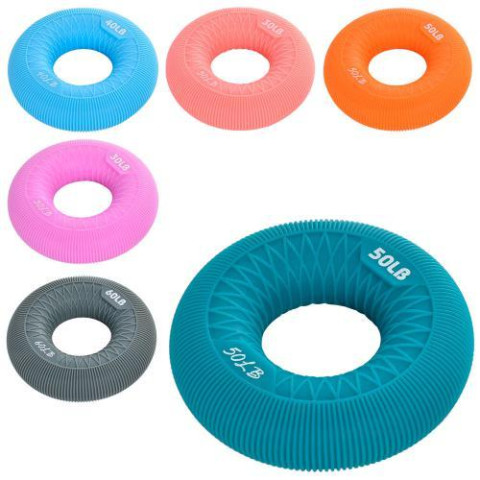 Еспандер, кистьовий, навантаження 12,18,22,27кг, 4 види, пак. 8*8*2,5см