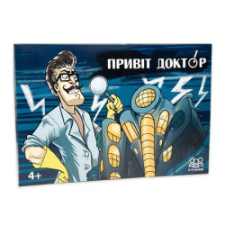 Настольная игра "Привет доктор" бродилка на украинском языке, ТМ Стратег, Украина