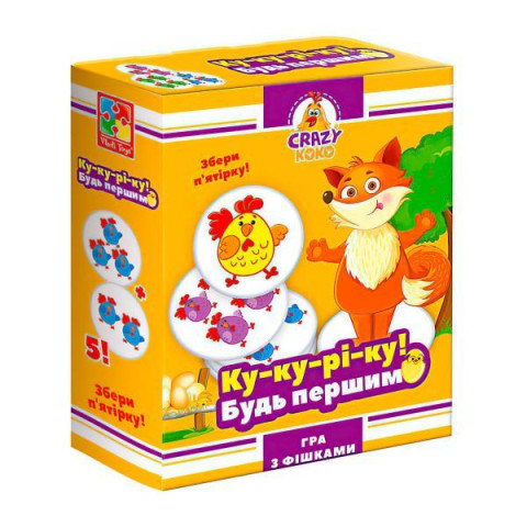 Гра настільна розважальна Crazy Koko 