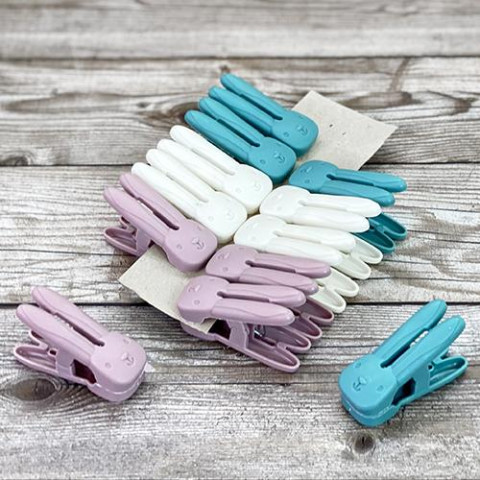 Прищіпка побутова 12шт/уп в пак.19*13*3см (144уп) арт: WHW73872-31