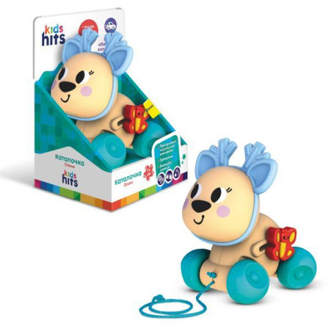 Каталочка Kids Hits Олень 12,8 * 14,8 * 10,8 см, в кор. 14,8*22,4*12,5см
