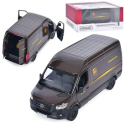 Машинка "Kinsmart" Mercedes-Benz Sprinter Cargo Van, метал, інер., 13см, вiдкр. двери, в кор. 16*7*8см 