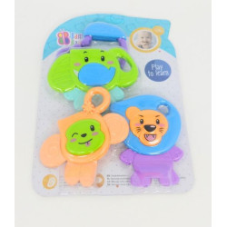 Брязкальце 4в1 Сафарі, планш. 20*15м, ТМ Bam Bam, Польща