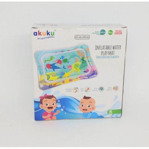 Килимок, що розвиває, з водою 67*49см, в кор. 15*14*4см, ТМ AKUKU, Польща