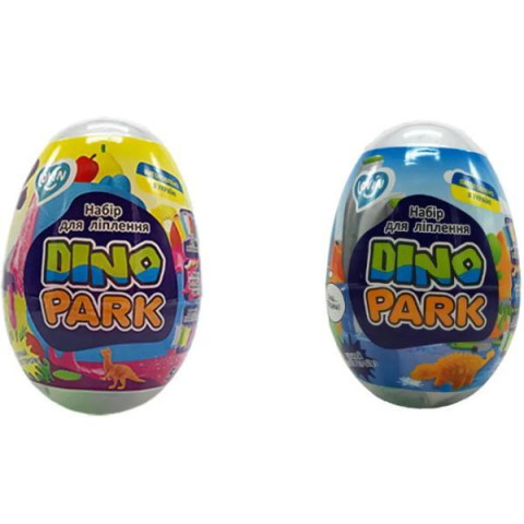 Набір Тісто для ліплення Lovin Dino Park, в коробці, OKTO (41202) 