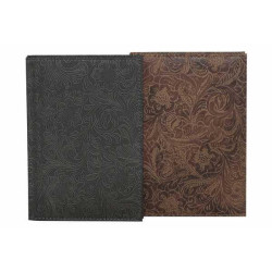 Адресна книга А5, однокол.друк, 120 аркушів, крем.папір, 21*15*1см