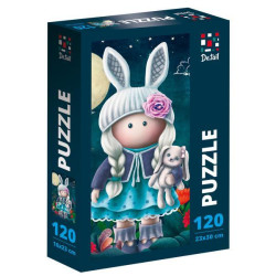 Пазлы "Little bunny doll", по 120эл., в кор. 16*10*3см, ТМ Vladi Toys, Украина