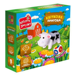 Игра настольная "Цветочное приключение", укр., в кор. 22*22*6см, ТМ Vladi Toys, Украина