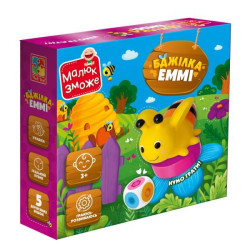 Игра настольная "Пчелка Эмми", укр., в кор. 22*22*6см, ТМ Vladi Toys, Украина