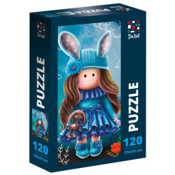 Пазлы "Pretty doll in the moonlight", по 120эл., в кор. 16*10*3см, ТМ Vladi Toys, Украина