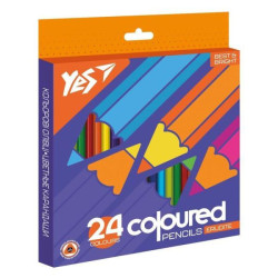 Карандаши цветные YES 24 цвета "Erudite"