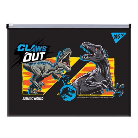 Папка-конверт YES B5 на молнии 