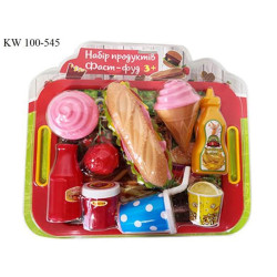 Набор продуктов 10 предм. блистер 33*30см, ТМ KINDER WAY, Украина