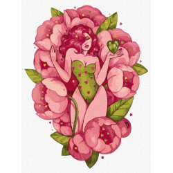 Картина по номерам Цветы. Нежность весны, , 30х40см, в термопакете, Идейка (KHO5090)