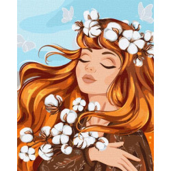 Картина по номерам Люди. Огненная нежность, , 40х50см, в термопакете, Идейка (KHO2558)