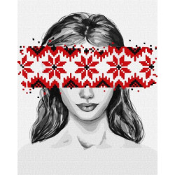 Картина по номерам Патриотическая. Оберіг, , 40х50см, в термопакете, Идейка (KHO2561)