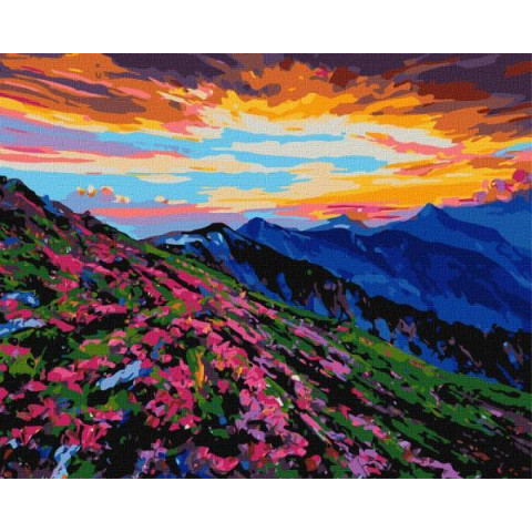 Картина за номерами Пейзаж. Чарівна країна, , 40х50см, в термопакеті, Идейка (KHO2889)