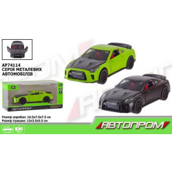 Машина мет. "АВТОПРОМ" 1:32, 2 цвета, откр.дверь, в кор. 16,5*7,5*7,5см