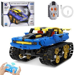 Конструктор транспорт, р/у, аккум, 572дет, USB зарядное, в кор. 27,5*22,5*7см