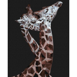 Картина по номерам Животные. Утонченная пара, , 40х50см, в термопакете, Идейка (KHO6529)