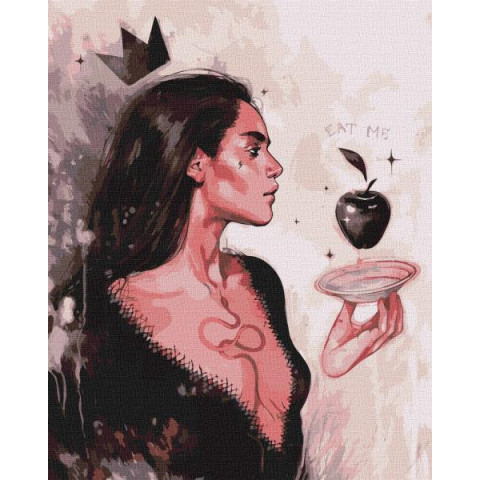 Картина за номерами Люди. Загадкова принцеса, , 40х50см, в термопакеті, Идейка (KHO8312)