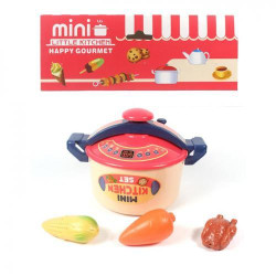 Набор посуды мультиварки, продукты, микс цветов, пак. 22,5*27*12см