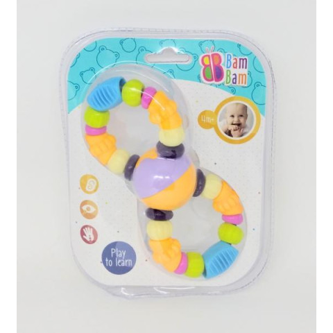 Брязкальце Корали, планш. 20*15см, ТМ Bam Bam, Польща