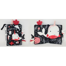 Книжка сенсорная "Морской мир", в пак. 18*13см, ТМ Tulilo, Польша