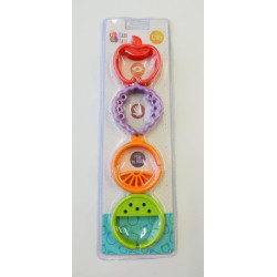 Игрушка сенсорная Фрукты, планш. 35*12*3см, ТМ Bam Bam, Польша