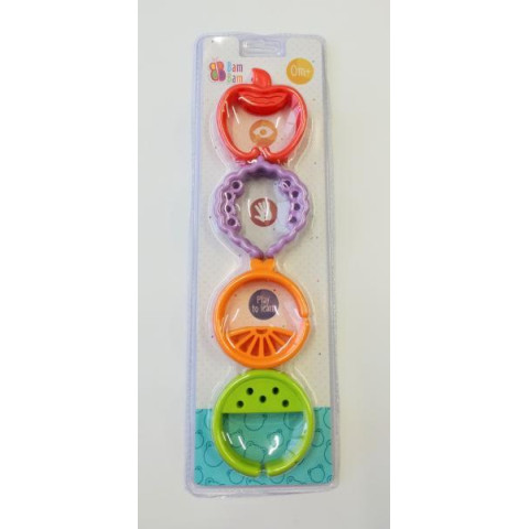 Іграшка сенсорна Фрукти, планшет. 35*12*3см, ТМ Bam Bam, Польща