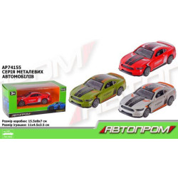 Машина мет. "АВТОПРОМ" 1:36, 3 цвета, в кор.15*8*7см