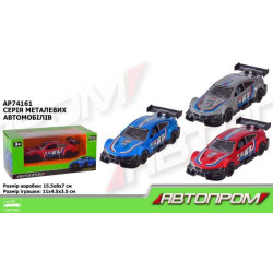 Машина мет. "АВТОПРОМ" 1:36, 3 цвета, в кор.15*8*7см