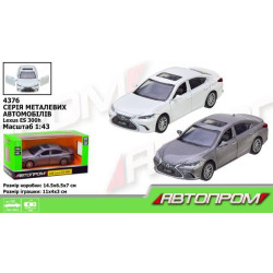 Машина мет. АВТОПРОМ 1:43 Lexus ES300h, 3 цвета, откр. дверь, в кор. 14,5*6,5*7см