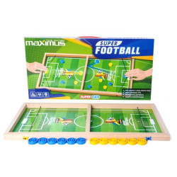 Настольная игра "Super Football" СУПЕРГРА (поле, 12шайб, 2рез., 2фикс), в кор. 60*30*2см, ТМ MAXIMUS, Украина