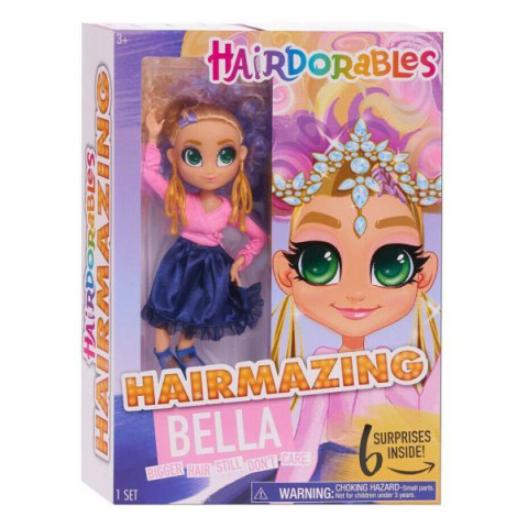Кукла Hairdorables Fashion Dolls из аксесс., 4 в ассорт., в кор. 31,5*21,5*7,5см