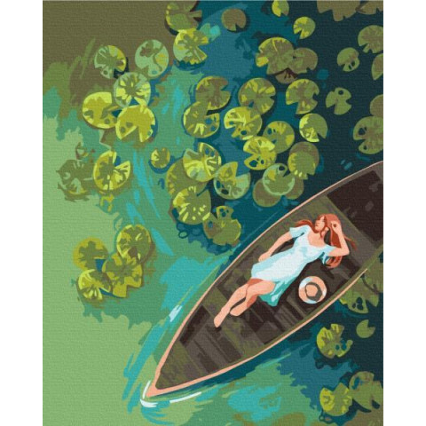 Картина за номерами Люди. Стан спокою, Hanna Rolinska, 40х50см, термопакет, Brushme (BS53578)