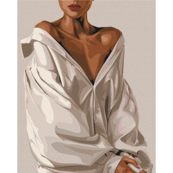 Картина за номерами Люди. Елегантна спокуса, 40х50см, термопакет, Brushme (BS53680)