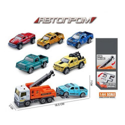 Машина металлическая "АВТОПРОМ", планшет 20,5*10,5*4,5см