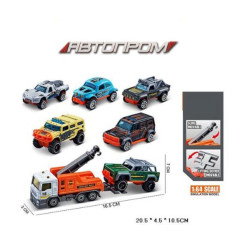 Машина металлическая "АВТОПРОМ", планшет 20,5*10,5*4,5см