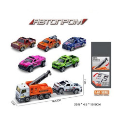 Машина металлическая "АВТОПРОМ", планшет 20,5*10,5*4,5см