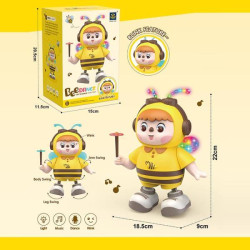Музична іграшка Бджілка, бат., 18,5*9*22см, світло, звук, рух, кор. 15*11,5*20,5 см