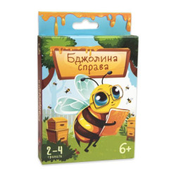 Карточная игра "Пчелиное дело" развлекательное на украинском языке, ТМ Стратег, Украина