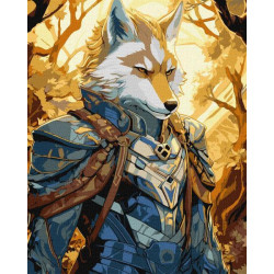 Картина по номерам Животные. Защитник леса, 40х50см, термопакет, Идейка (KHO6570)