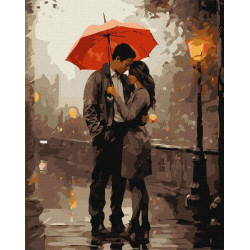 Картина за номерами Любов. Гармонія закоханих, 40х50см, термопакет, Идейка (KHO8371)